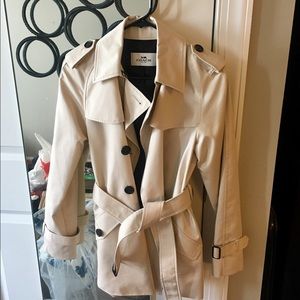 Coach short trench coat